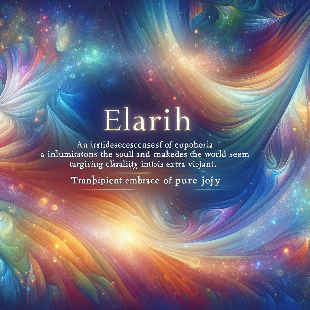 Elarith <i>(noun)</i>